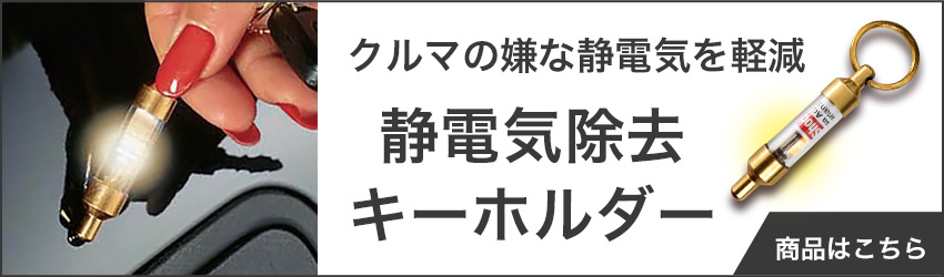 静電気98%カットの静電気除去キーホルダー