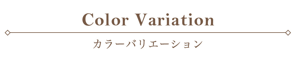 カラーバリエーション"